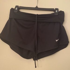 Nike drawstring top fold shorts